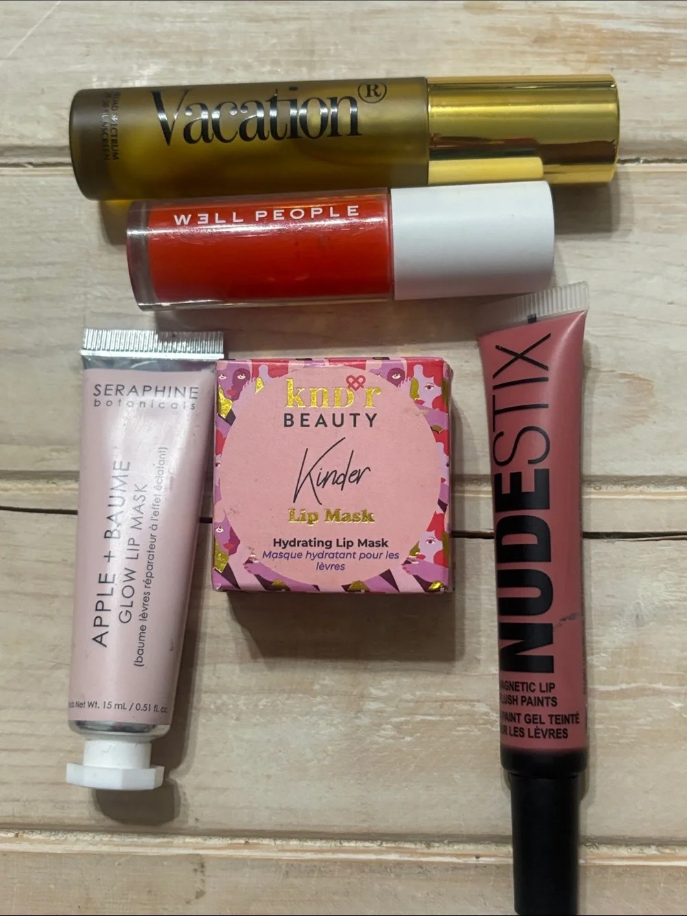 NUDESTIX Pink Lip Tint - Hydrating Sheer Color (217)